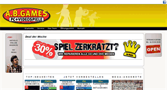 Desktop Screenshot of abgames.de